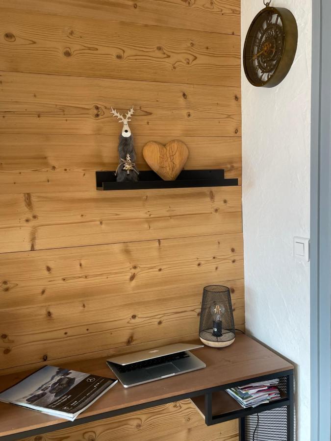 לס דה-אלפס Studio 2 Alpes Style Chalet Au Pied De Telesiege Du Diable מראה חיצוני תמונה