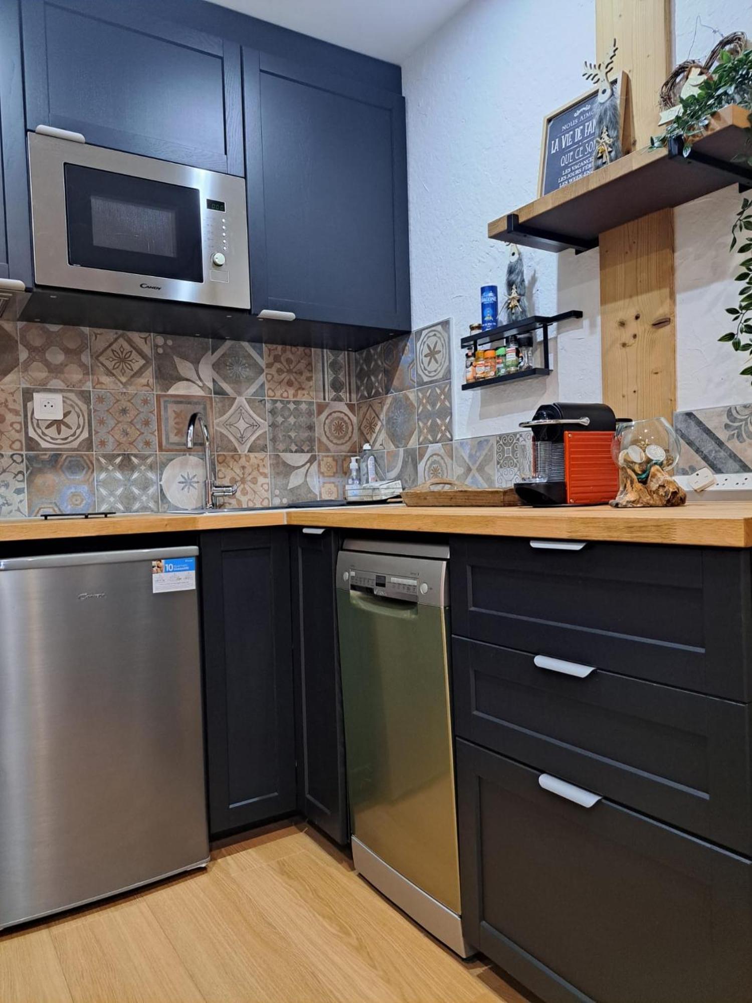 לס דה-אלפס Studio 2 Alpes Style Chalet Au Pied De Telesiege Du Diable מראה חיצוני תמונה