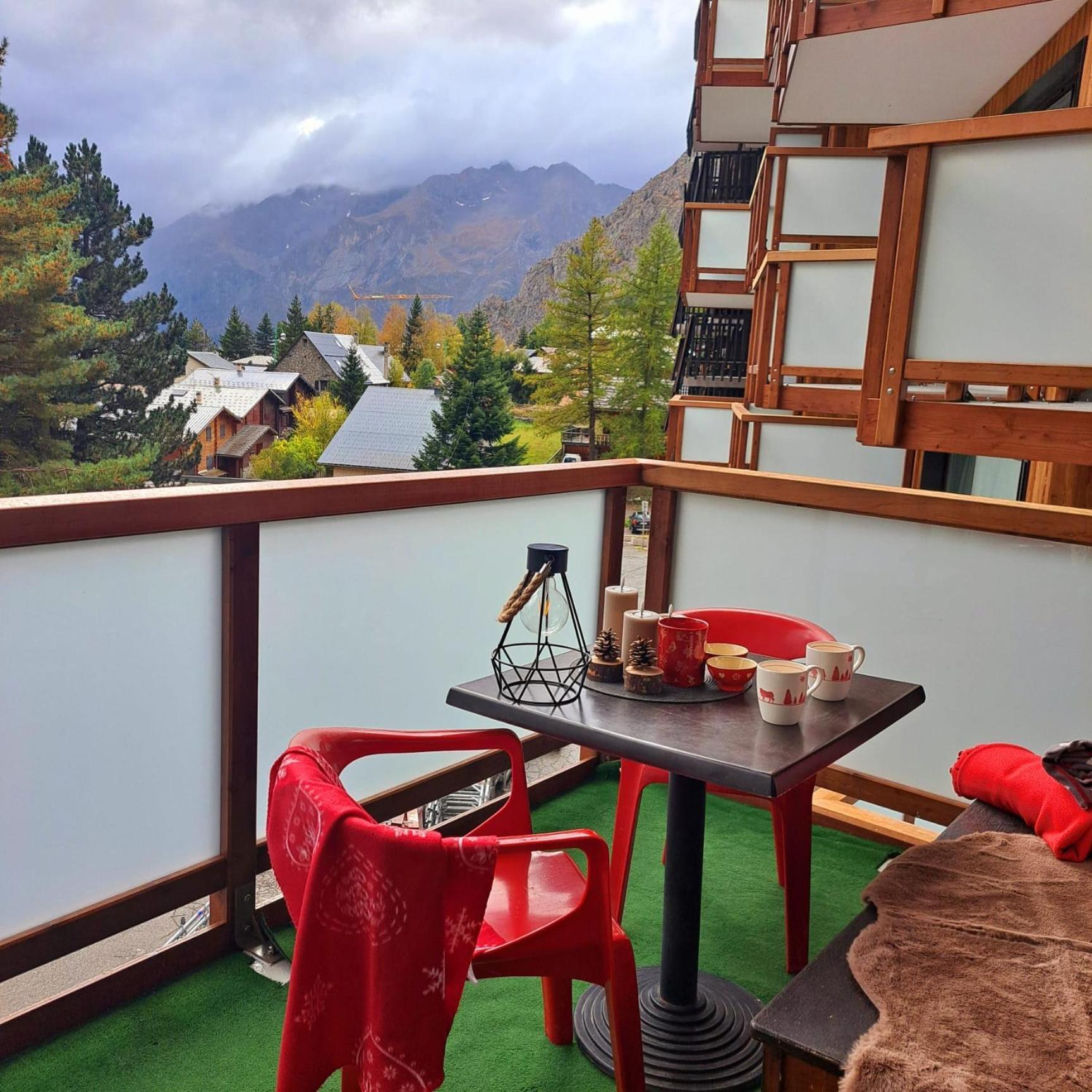 לס דה-אלפס Studio 2 Alpes Style Chalet Au Pied De Telesiege Du Diable מראה חיצוני תמונה
