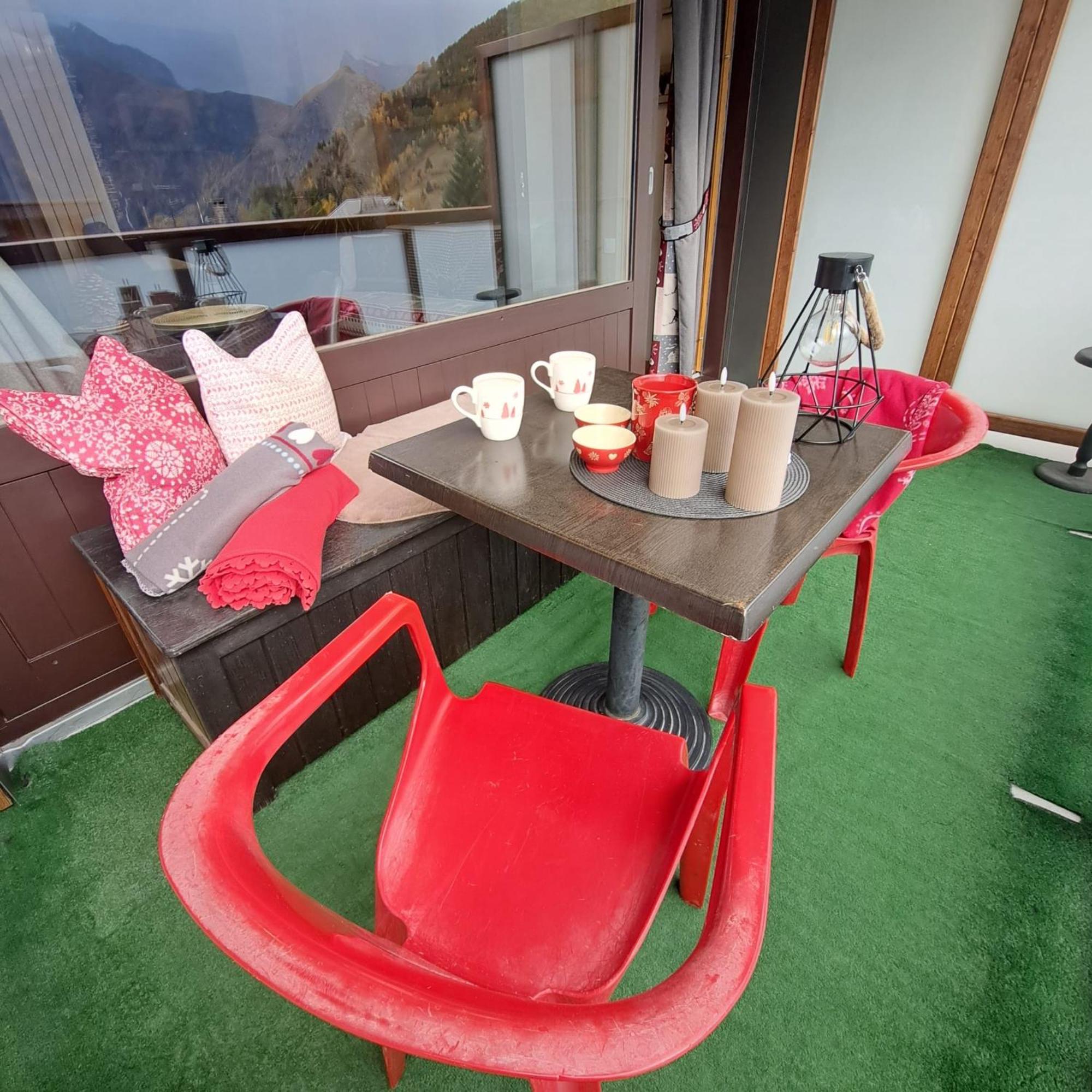 לס דה-אלפס Studio 2 Alpes Style Chalet Au Pied De Telesiege Du Diable מראה חיצוני תמונה