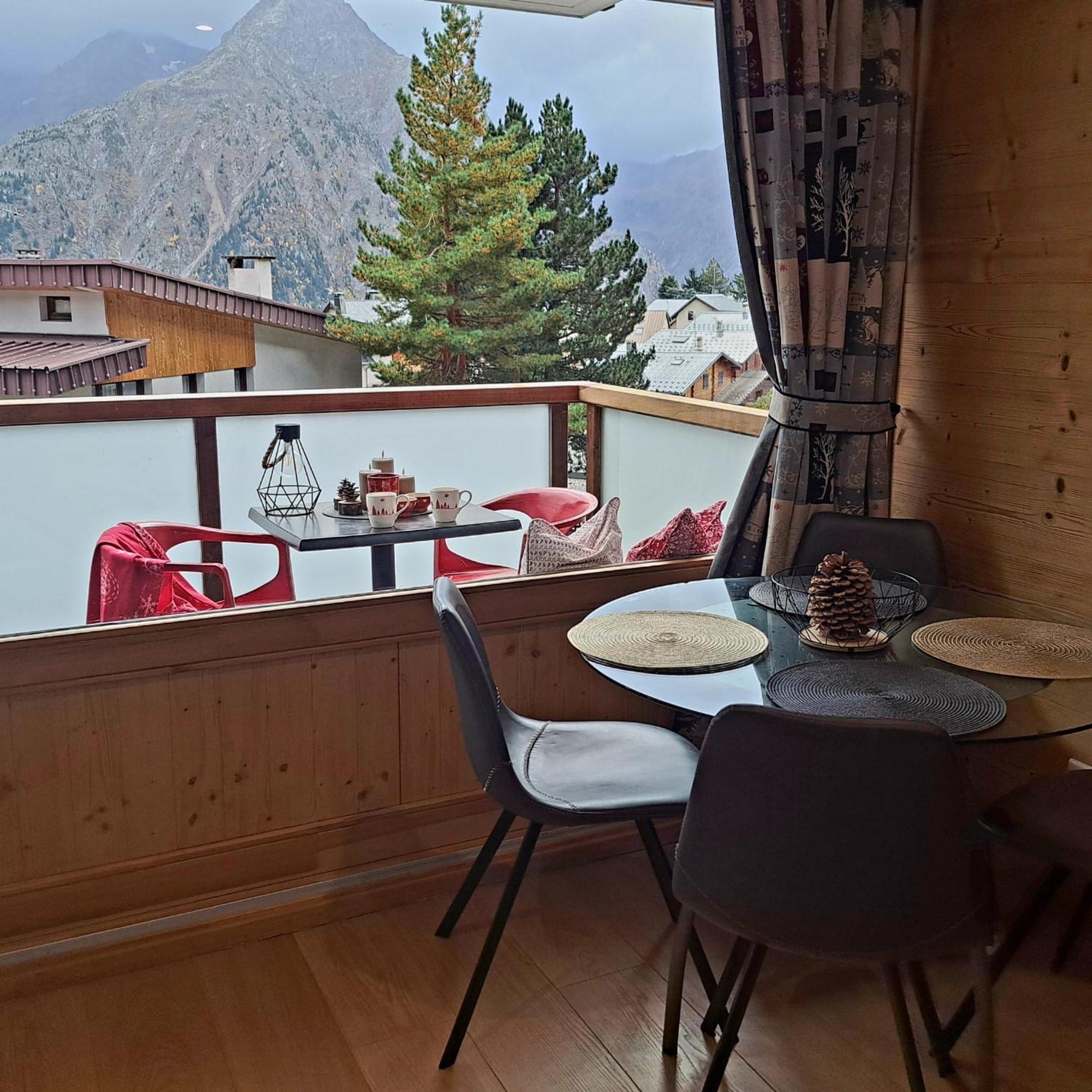 לס דה-אלפס Studio 2 Alpes Style Chalet Au Pied De Telesiege Du Diable מראה חיצוני תמונה