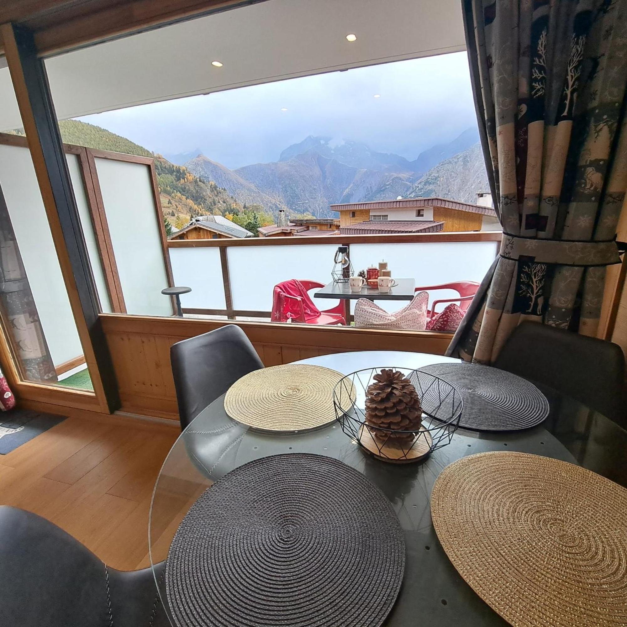 לס דה-אלפס Studio 2 Alpes Style Chalet Au Pied De Telesiege Du Diable מראה חיצוני תמונה